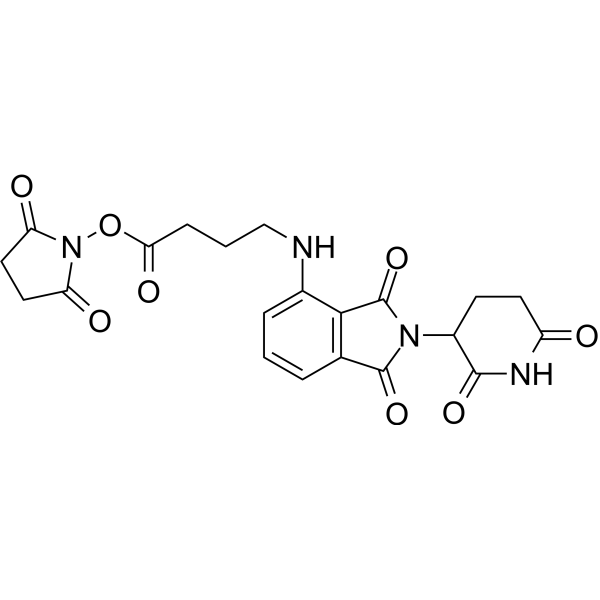 Pomalidomide-C3-NHS ester 2828476-87-3